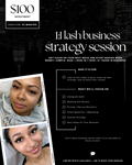 1:1 Lash Business Strategy Session