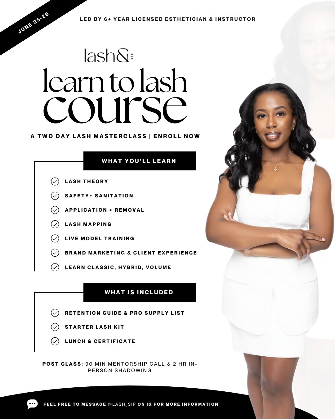 2:1 Learn To Lash | Two-Day Lash Masterclass
